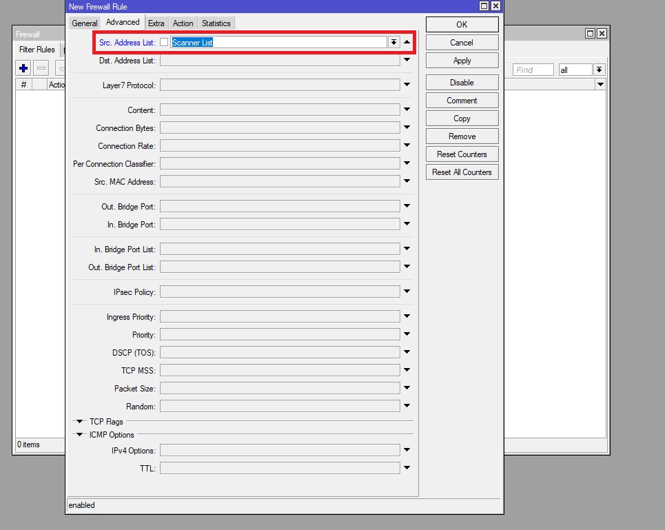 How to block port scanner in MikroTik [Prevent Port Scanning]
